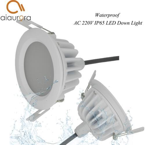 1pcs 5W 7W 9W 12W 15W Waterproof IP65 Dimmable led downlight 20W 25W Dimmable LED Spot light led ceiling lamp for bathroom/Home