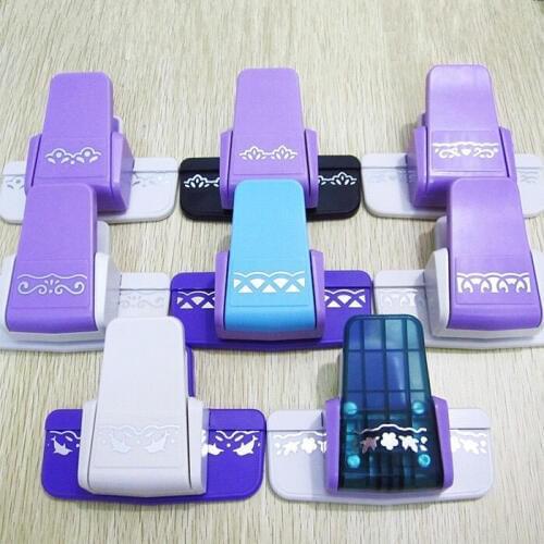 1Pcs Fancy Border Craft Punch Beauty Flower Design Foam Paper Punch Lace Scrapbooking for Card Making DIY Handmade Crafts