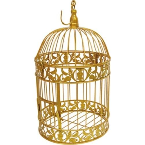 1PCS European style iron bird cage wedding window decoration bird cage shooting props