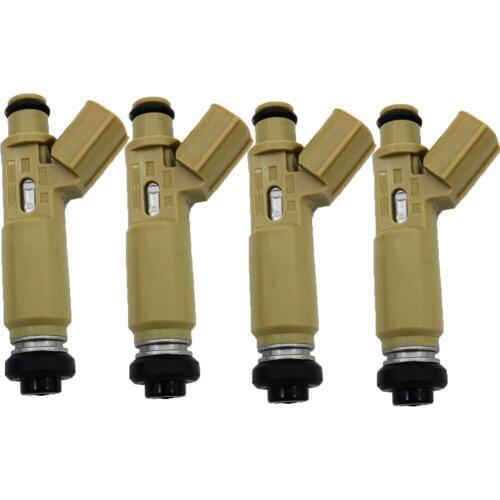 4PCS/LOT Fuel Nozzle Engine Injection 23250-22020 23209-22020 For TOYOTA COROLLA AVENSIS CELICA RAV4 ZZE122 ZZE142 ZZE172 1ZZFE
