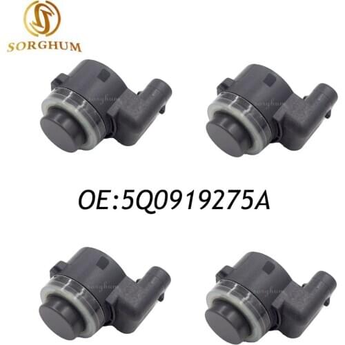 4PCS PDC Parking Sensor For 15-16 Audi A3 S3 RS3 TT Quattro VW Golf Skoda 5Q0919275A 5Q0919275C