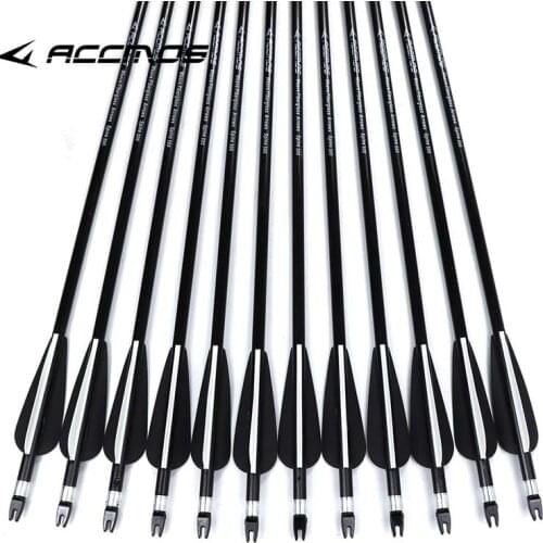 6/12Pcs 80cm Spine 500 Fiberglass Arrow OD 8mm with Changeable Arrowhead for 30-80lbs Compound Bow Recurve Bow Archery Bow