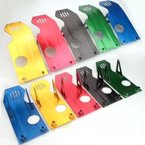 Cross-country Motorcycle Accessories 110CC-140CC Small High Racing Foot Start Up Engine Aluminum Base Plate/aluminum Guard Plate