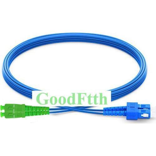 Armoured armored Patch Cord SC-SC/APC SM Duplex Zipcord Zip Cord GoodFtth 100-500m