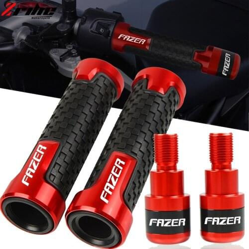 For Yamaha FZS1000 FAZER 2001-2005 2004 2003 2002 Motorcycle Accessories 7/8"22mm Handlebar Grips Handles Bar Grip Ends Cap Plug