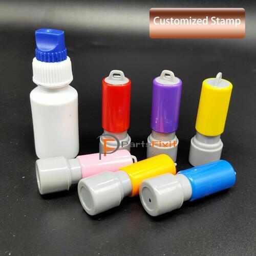 Customized Stamp Warranty Seal with Your Logo Self Inking for Phone Repair Workshop DIY Stamper