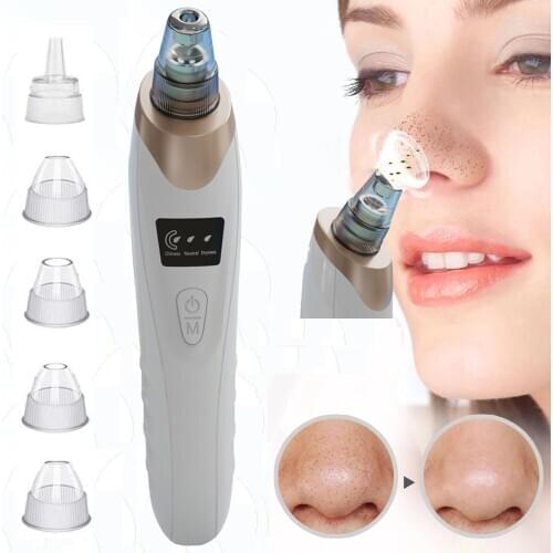 Blackhead Remover Instrument Black Dot Remover Acne Vacuum Suction Face Clean Black Head Pore Cleaning Beauty Skin Care Tool usb