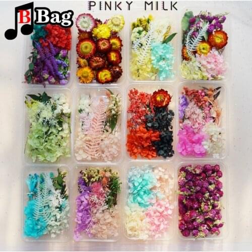 Ita Bag Eternal flower interlayer decoration DIY material package for beautifying dried flowers Photo Props accessories