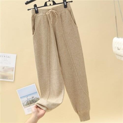 JKKFZY Women's Trousers Harem Pants
