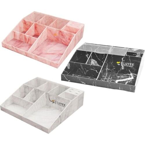 3 Colors New Dustproof Eyelash Tools Desktop Storage Box Acrylic Tweezers Storage Box Grafting Eyelash Accessories Storage Box