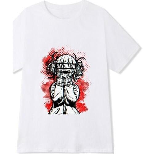 My Hero Academ Fashion Japanese Anime T Shirt Funny Cartoon T-shirt Casual Cool Streetwear Tshirt Hip Hop Top Tee Male