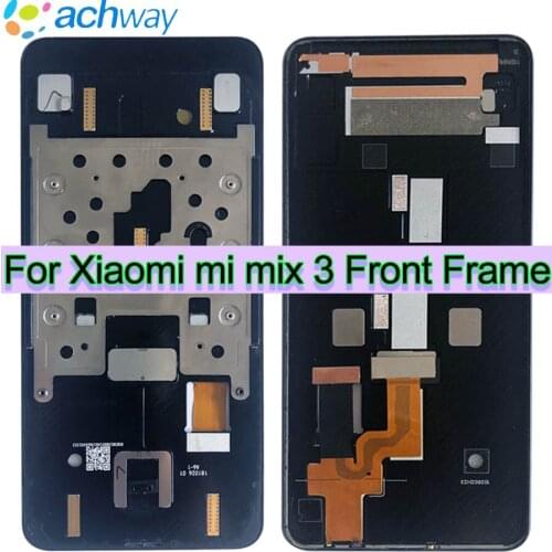 Used Middle Frame for xiaomi mi mix 3 Frame Bezel Chassis Replacement For xiaomi mi mix 3 mix3 Front Frame