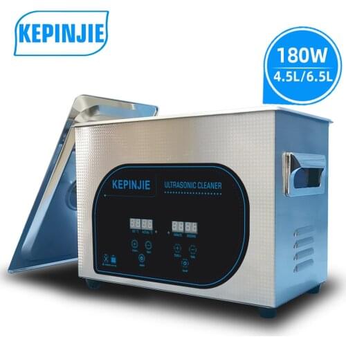 Ultrasonic Cleaner Ultrasound Washing For Test Tube Beaker Gold Silver Mould Jewelry Bicycle Parts Decontamination 6.5L 360W