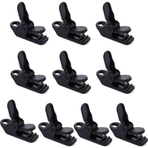 10 Pcs Tent Awning Canopy Clamp Tarp Canvas Clip Snap Gripper Caravan Jaw Grip Trap Tighten Tool N0PC