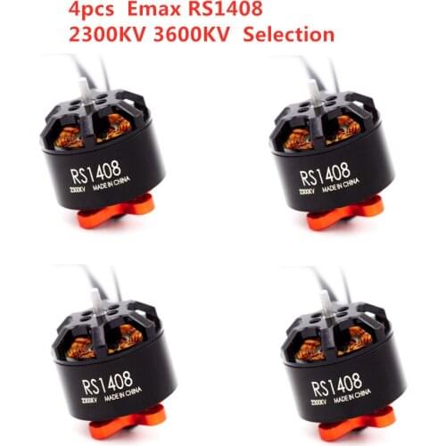 4pcs/lot EMAX brushless Motor EMAX RS1408 rc brushless motor RaceSpec Motor - RS Series For RC Helicopter Quadcopter FPV Drone