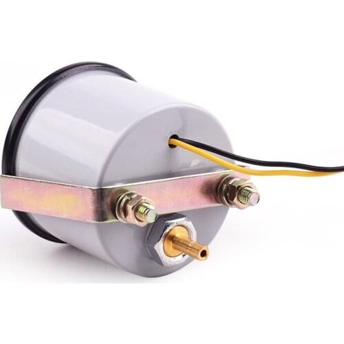 52mm 2'' Blue LED Car Turbo Boost Meter Gauge Smoke Tint Face 35 PSI 12V