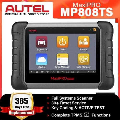 Autel MaxiPRO MP808TS Diagnostic Scanner TPMS programming Diagnostic Tool Wireless Bluetooth OBD2 Scanner pk Maxisys MS906TS
