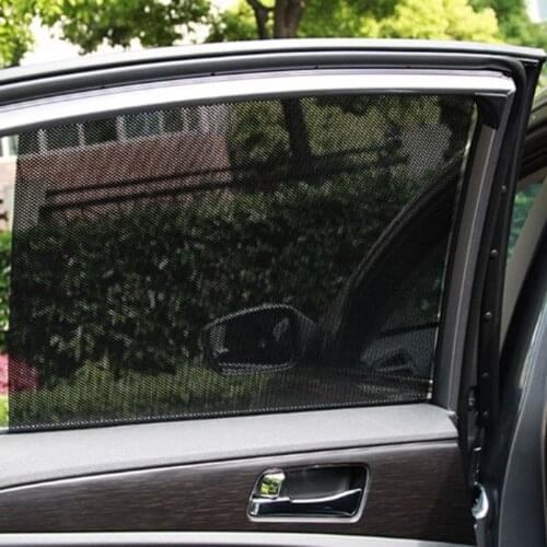 Dotted Auto Sunshade Side Glass
