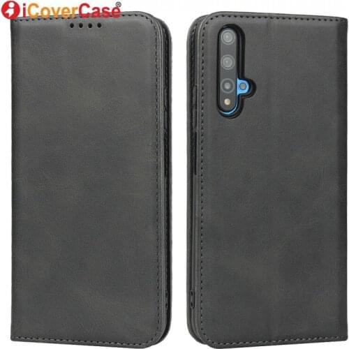Magnetic Leather Wallet For Huawei Honor 20 Case Soft Silicon Shell For Honor20 Cases Cover Mobile Phone Accessory Coque Etui
