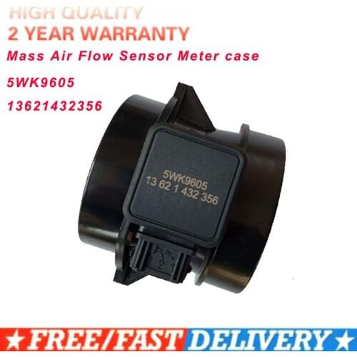 Mass Air Flow Sensor Meter case For BMW E46 320i 323i 325i 328i E39 520i 523i 528i E38 728i iL Z3 5WK9605 13621432356