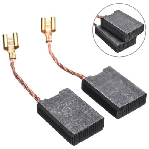 2pcs 22mm Copper Motor Carbon Brushes Set Tight Copper Wire for Electric Hammer/Drill 2000-230 JE/PWS 20-230/J/PWS 1900/230