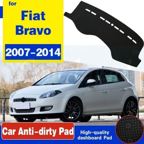 Car Auto Dashboard Cover Cape For Fiat Bravo 2007 2008 2009 2010 2011 2012 2013 2014 LHD Dashmat Pad Dashboard Carpet Dash Mat