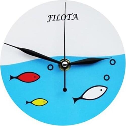 Wall Watch Home Decor Living Room Brief Designed Watch Fashion Cartoon House Clocks Bedroom Ultra-quiet Wall Clock Decorations
