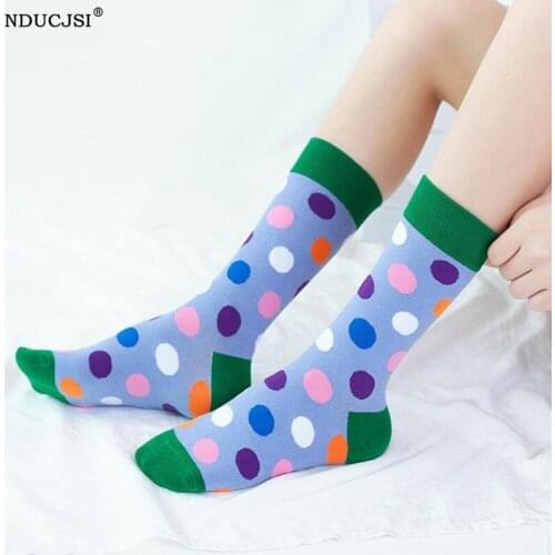 NDUCJSI Cotton Funny Long Socks Creative Animal Cartoon Colorful Christmas Gift 1 Pair Oil Funny Happy Socks Hot Sale Hip Hop