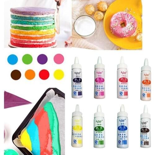 New Food Coloring Fruit Powder Cake Fondant Macaron Decal Soap Color Dessert Cake Baking Tools Decoration