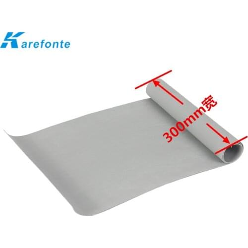 BM120 Sil-Pad Coated Fiberglass 0.23mm*300mm*1m Insulator Silicone Sheet For Heat Sink IGBT MOS Transistor