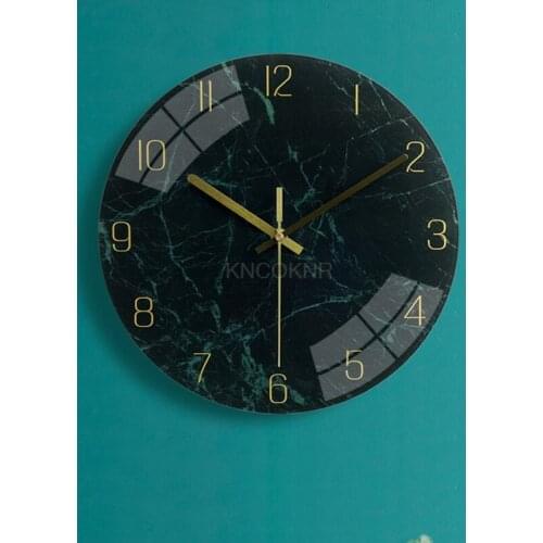 Bedroom Glass Wall Clock Nordic Large Modern Kitchen Wall Clocks Thick Watches Novelty Living Room Watch Home Decor