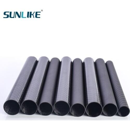 3PCS Length 330mm High-Strength Carbon Fiber Tube Diameter 38mm 40mm Used For RC Model Aircraft Drone Accessories