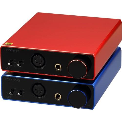 TOPPING L50 NFCA Headphone Amplifier SE+BAL Input 6.35mm/XLR Output Hi-Res Audio amplifier