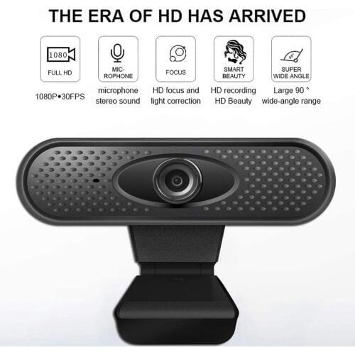 Gosear PC Webcam 1080P 720P HD Live Streaming Computer USB Web Camera for Video Gaming Recording Conferencing
