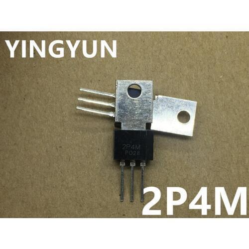 10pcs/lot 2P4M way SCR thyristors 2A 500V TO-202 new original