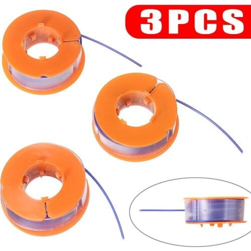 New 3Pcs Electric Trimmer Spool Line For Bosch ART23 Combitrim Comfort Easytrim Strimmer Mower Accessories Tool