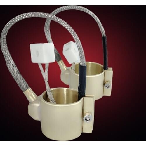 42x50mm 220v 280w Electric Copper Barrel Brass Band Heater for Extruder