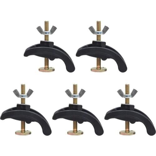 5 x CNC Milling Engraving Machine Pressing Plate Clamp Fixture T-Slot Parts