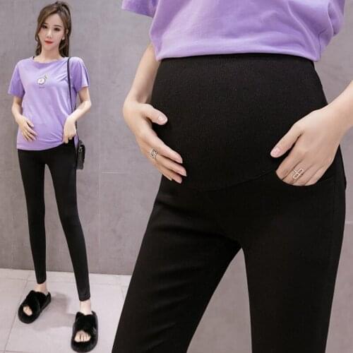 Maternity Pencil Pants for pregnant women Skinny Trousers pregnancy clothes maternity clothes clothing leggings for pregnant