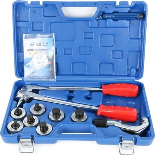 DSZH CT-100A for 3/8"~1-1/8" Tube Cutter Flaring Tool Kit Manual Pipe Expander Expansion Device For Copper Tube Flaring Tools