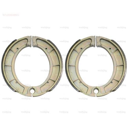 Disc Brake Pads Shoe Drum set fit for YAMAHA YFB 250 FWF-FWM Timberwolf (95-00 YFM 250 M MC Beartracker 2WD (99-00 Front Rear