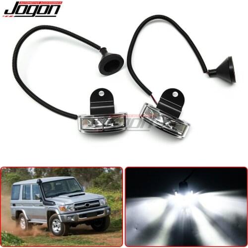 For Toyota Land Cruiser J70 LC70 LC71 LC76 LC78 LC79 FJ70 FJ71 FJ76 J79 LED Pedal Light Floor Lighting Lamp Welcome Light