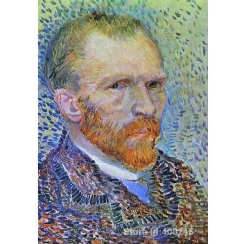 Online Art Gallery Vincent Van Gogh Handmade oil paintings Self portrait III High quality