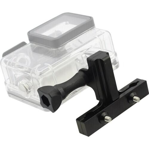 Bike seat tail Mount Rear CNC Aluminum Bicycle Back Holder for Go pro Hero 8 7 5 6 4 3