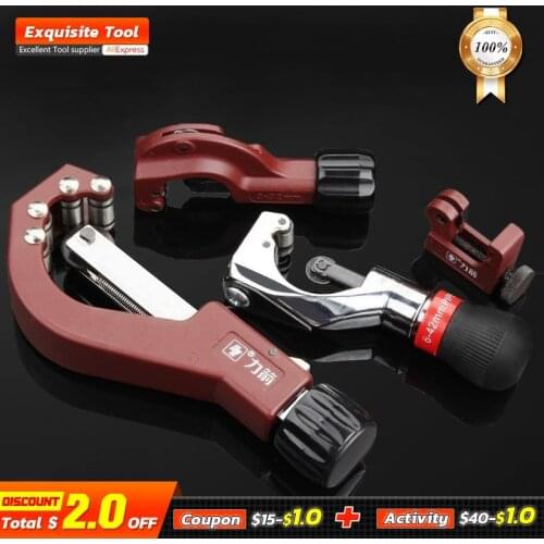 LIJIAN Bearing Tubing Pipe Cutter Tool For Copper Aluminum Tube Cutting Metal Tubing Slice Pipe Knife Cut Plumbing Knife Blade