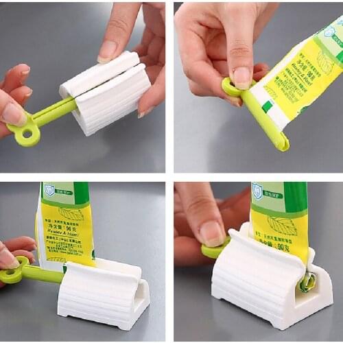 1PC Multifunctional Toothpaste Tube Squeezer Press Manual Squeezed Toothpaste Clip-on Facial Cleanser Squeezer Oral Supplies