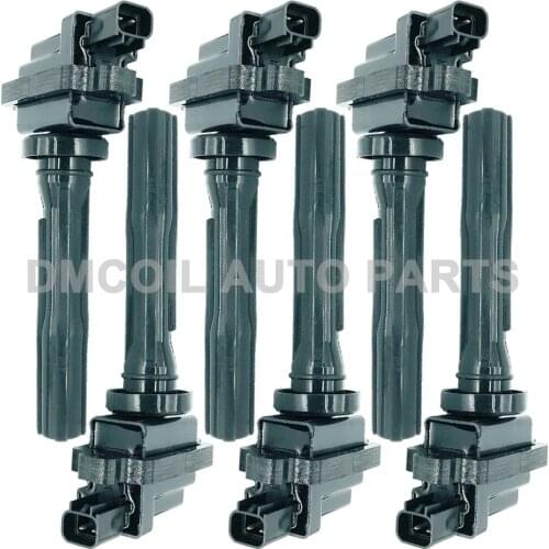 6 PCS ORIGINAL QUALITY IGNITION COIL FOR SUZUKI BALENO GRAND VITARA XL-7 VITARA 1.8L 2.0L (1994-2015) 33410-77E10 33410-77E11