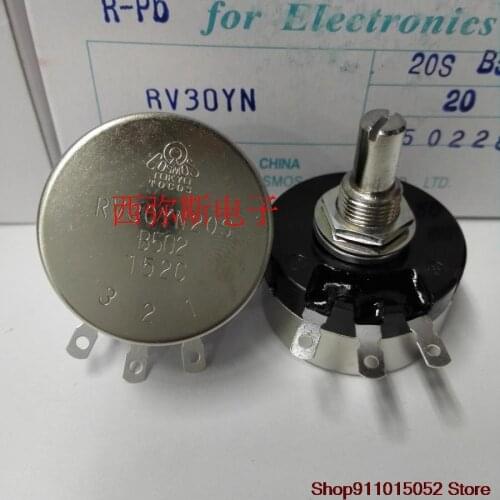 Original Japanese TOCOS potentiometer RV30YN20SB502 5K TOKYO COSMOS