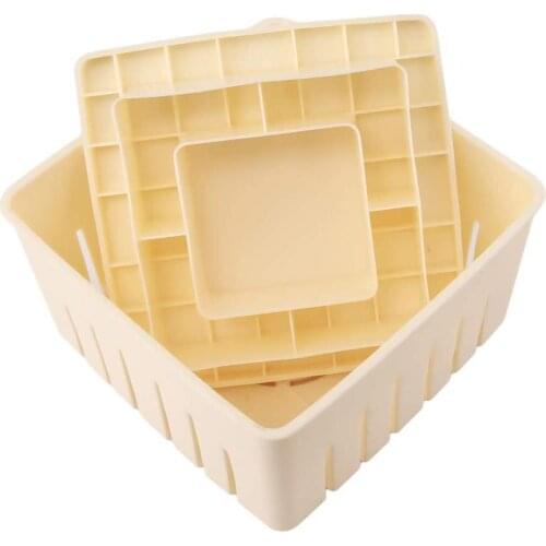 Tofu Press Maker Mold Plastic Homemade Soybean Curd Box Tofu Making Machine