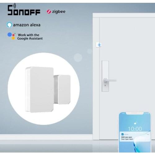 SONOFF SNZB-04 Zigbee Mini Door Window Alarm Sensor for eWelink Smart Security ZBBridge Required Work with Alexa Google Home